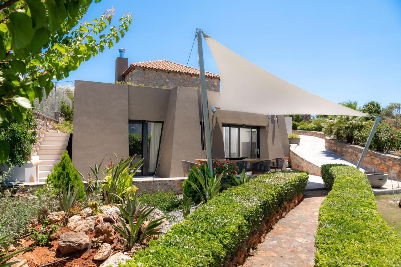 Lithari Luxury Villa With Private Pool, Your Perfect Retreat, Crete Ajos Nikolaos Zewnętrze zdjęcie