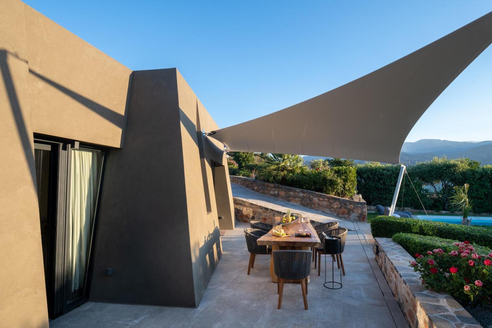 Lithari Luxury Villa With Private Pool, Your Perfect Retreat, Crete Ajos Nikolaos Zewnętrze zdjęcie
