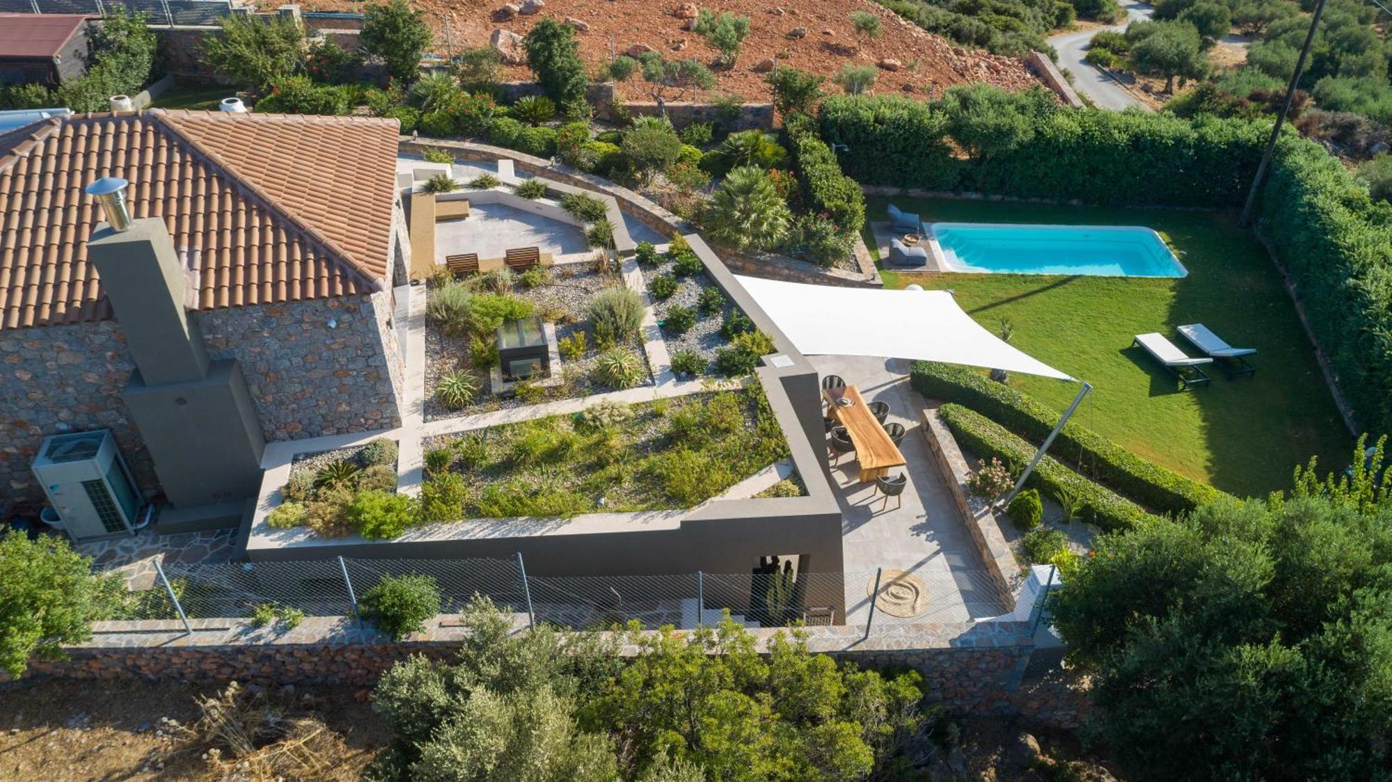 Lithari Luxury Villa With Private Pool, Your Perfect Retreat, Crete Ajos Nikolaos Zewnętrze zdjęcie